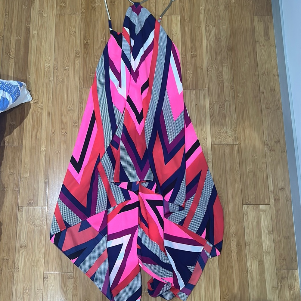 EXPRESS Colorful Dress, Extra Small